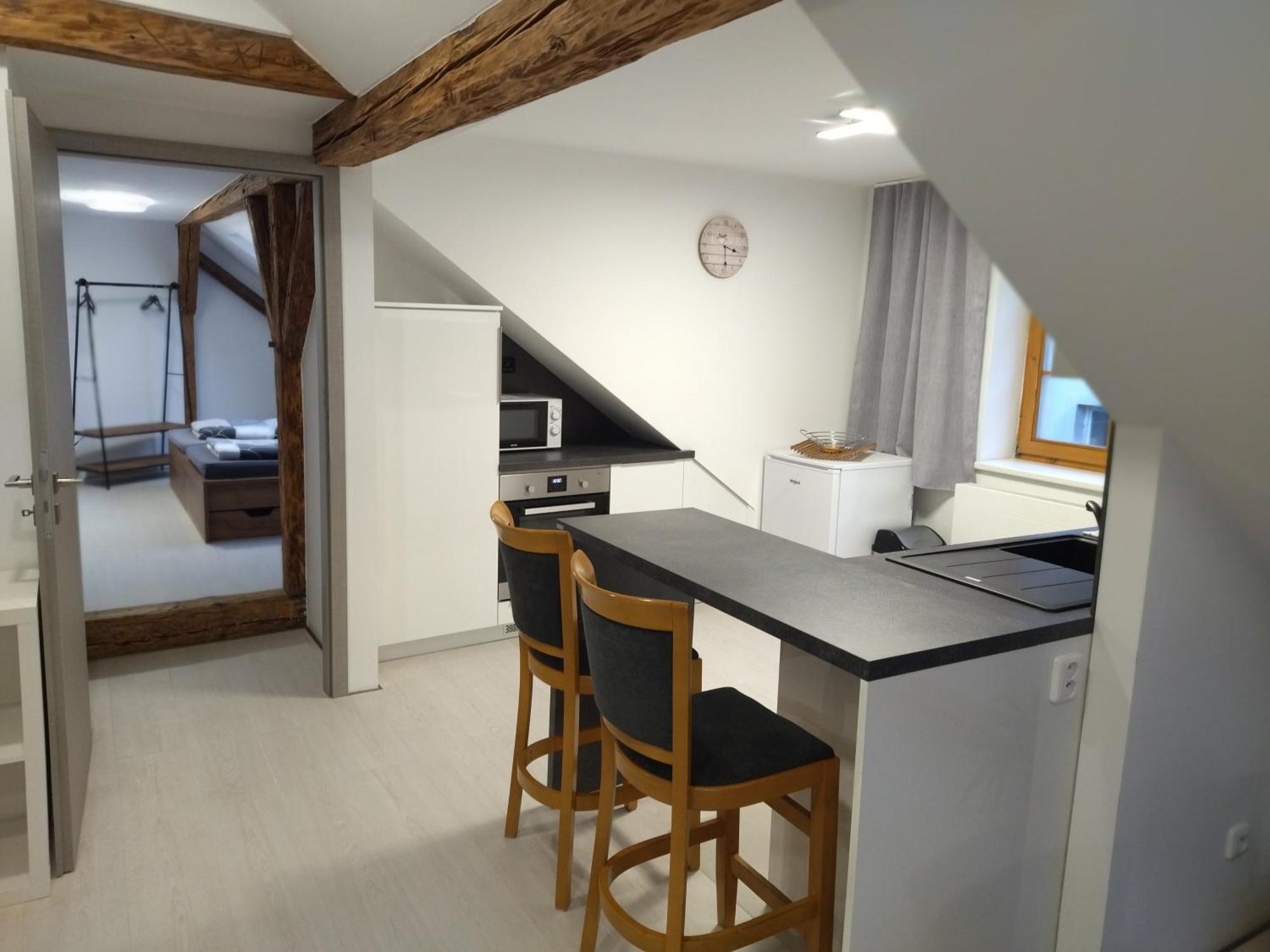 Apartmany S Vyhledem Na Zamek Вімперк Екстер'єр фото